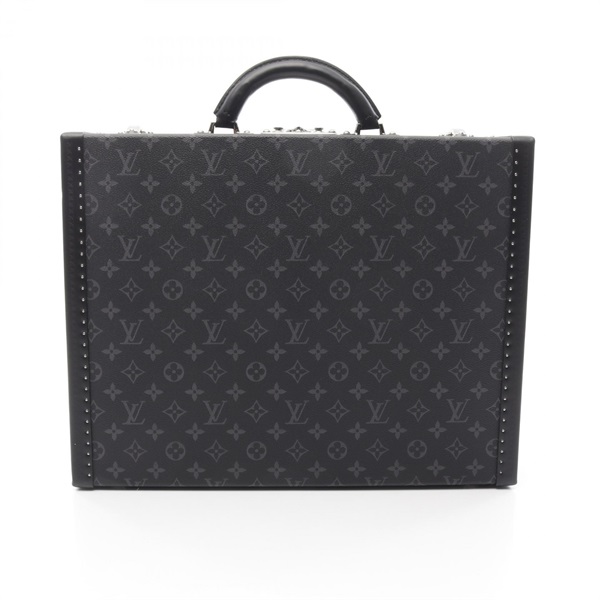 LOUIS VUITTON President Crassol 45 Business bag Monogram eclipse canvas Black LV