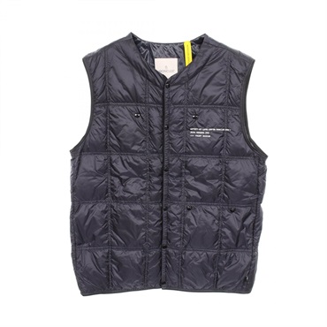 MONCLER GENIUS 7 FRAGMENT HIROSHI FUJIWARA Down vest Nylon Navy #4 NEW mens