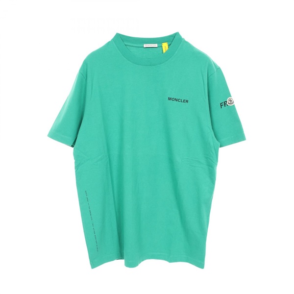 MONCLER × FRGMT T-shirt 8C00002M3265845S cotton Green #S NEW mens