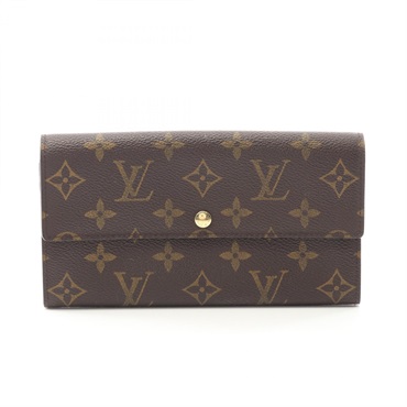 LOUIS VUITTON Pochette Porte-monnaie Credit Bifold purse M61725 Monogram leather