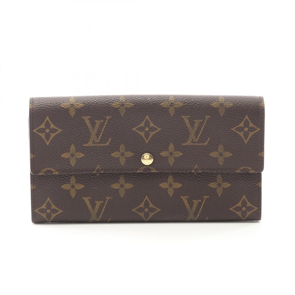 LOUIS VUITTON Pochette Porte-monnaie Credit Bifold purse M61725 Monogram leather