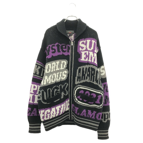 Supreme Cowichan Sweater cotton Black Size S Used mens