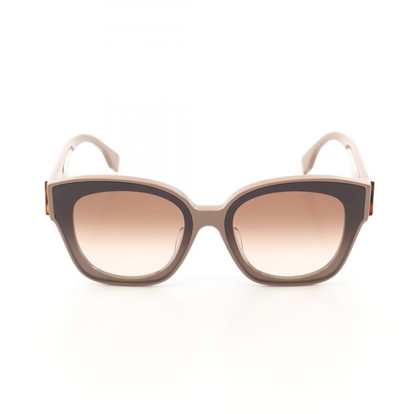 FENDI F logo sunglasses eyewear 40098F 45F acetate Pink NEW Women