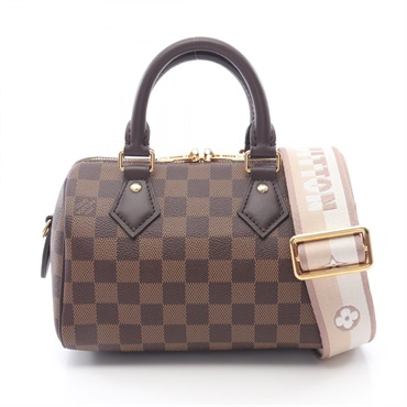 LOUIS VUITTON Speedy Bandouliere 20 Shoulder Handbag N40489 Damier canvas Used