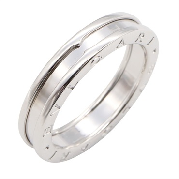 BVLGARI B-zero1 ring 1 band 18KWG White Gold Used unisex US size 10 #62