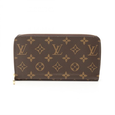 LOUIS VUITTON Zippy Wallet  Around Long Wallet M42616 MonogramCanvas Brown Used