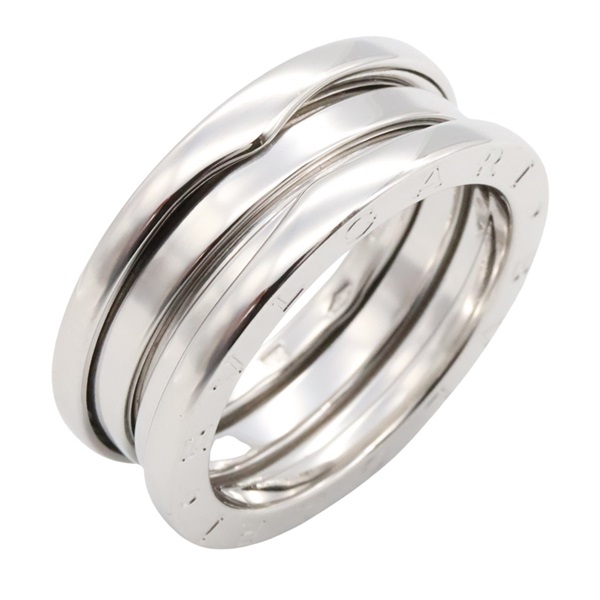 BVLGARI B-zero1 ring 3 bands 18KWG White Gold Used unisex US size 7.5 #56