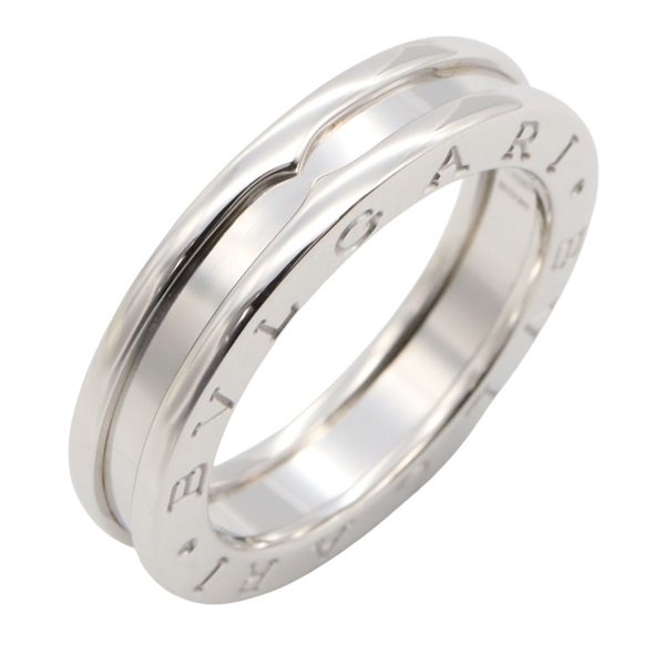 BVLGARI B-zero1 ring 1 band 18KWG White Gold Used unisex US size 6.5 #53