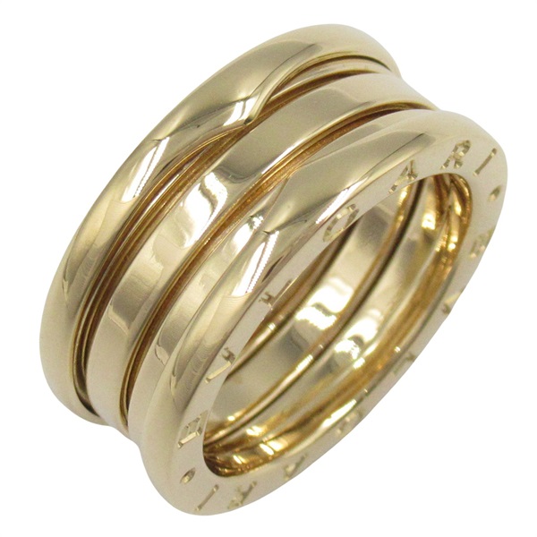 BVLGARI B-zero1 ring 3 band 18KYG Yellow Gold Used unisex US size 6.5 #53