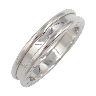 BVLGARI B-zero1 ring 1 band 18KWG White Gold Used unisex US size 8.25 #58