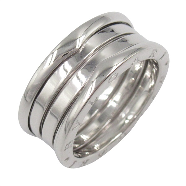 BVLGARI B-zero1 ring 3 bands 18KWG White Gold Used unisex US size 7.5 #56