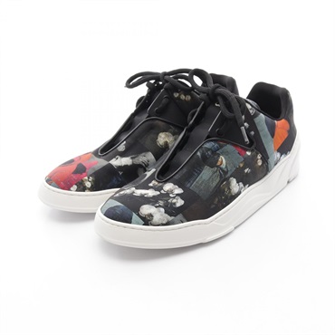 Christian Dior HOMME B17 sneakers shoes Fabric Black Multicolor Used mens #40