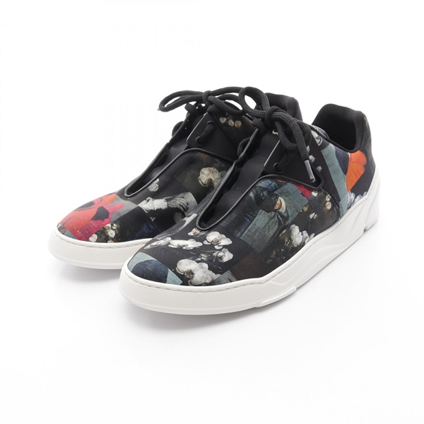 Christian Dior HOMME B17 sneakers shoes Fabric Black Multicolor Used mens #40