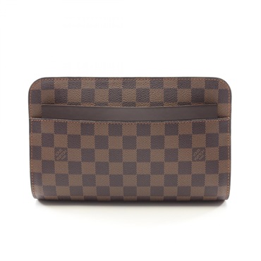 LOUIS VUITTON Saint Louis Business clutch bag N51993 Damier canvas Ebene Used LV