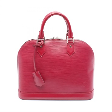 LOUIS VUITTON Alma PM Handbag M40490 Epi leather Pink Fuschia Used Women LV
