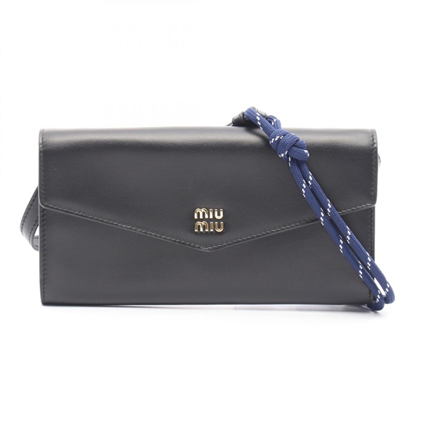 Miu Miu SOFT CALF NASTR Shoulder Bag 5MT025ACRTF0G52 leather Black NEW Women