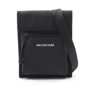 BALENCIAGA EXPLORER SMALL POUCH Shoulder Bag 6559822JMJX1000 Nylon Black NEW