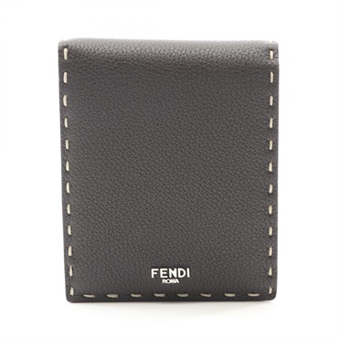 FENDI Selleria Bi-fold wallet 7M0194AP3CF1RI3 leather Brown NEW mens