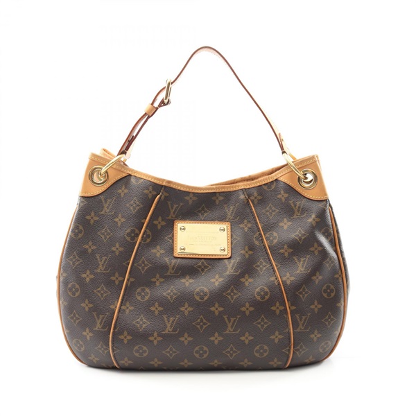 LOUIS VUITTON Galliera PM Shoulder Bag M56382 Monogram canvas Brown Used Women