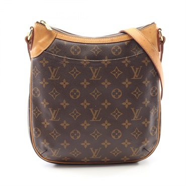 LOUIS VUITTON Odeon PM Shoulder Bag M56390 Monogram canvas Brown Used Women LV