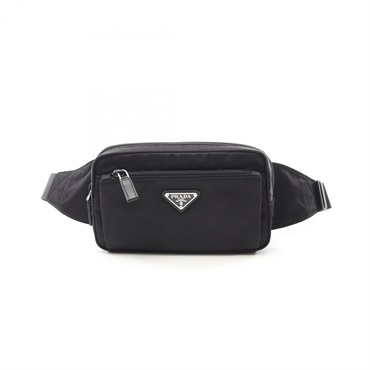 PRADA TESSUTO Waist belt bag 2VL977F0002 Nylon Black NEW mens