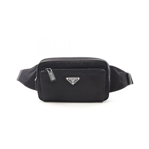PRADA TESSUTO Waist belt bag 2VL977F0002 Nylon Black NEW mens
