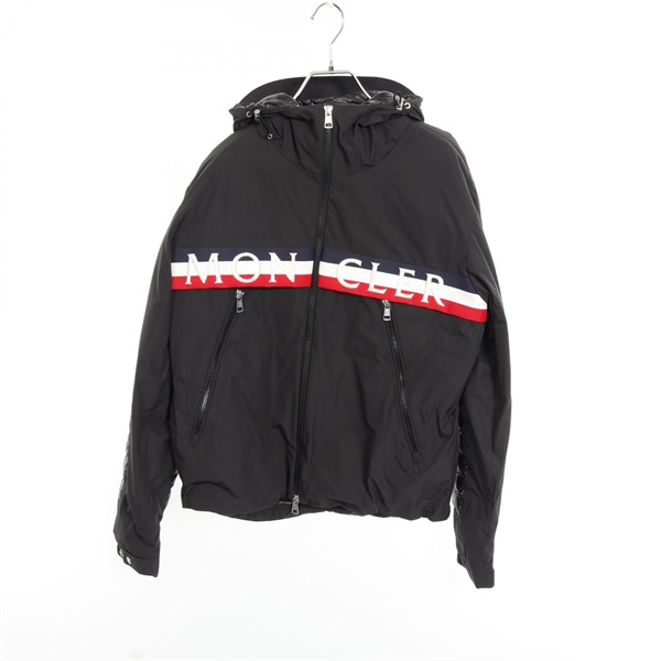 MONCLER OLARGUES Down Jacket 1B50A00 polyester Black Multicolor #2 Used mens