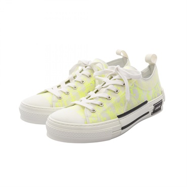 Christian Dior HOMME B23 Low Top Sneakers Oblique rubber Fabric Used mens #40