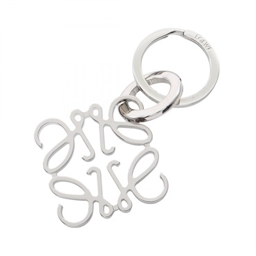 LOEWE Anagram Key Ring Charm 111.25.2039230 Metal NEW Unisex