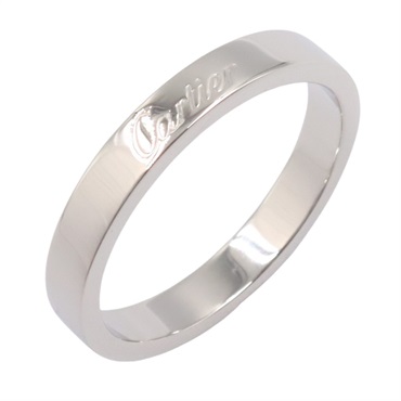 CARTIER C de Cartier Ring Pt950 Platinum Used unisex US size 7 #55