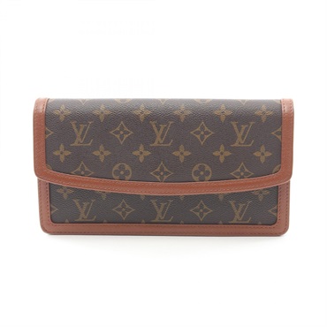 LOUIS VUITTON Pochette Dam PM Clutch Second Bag M51812 Monogram Used LV