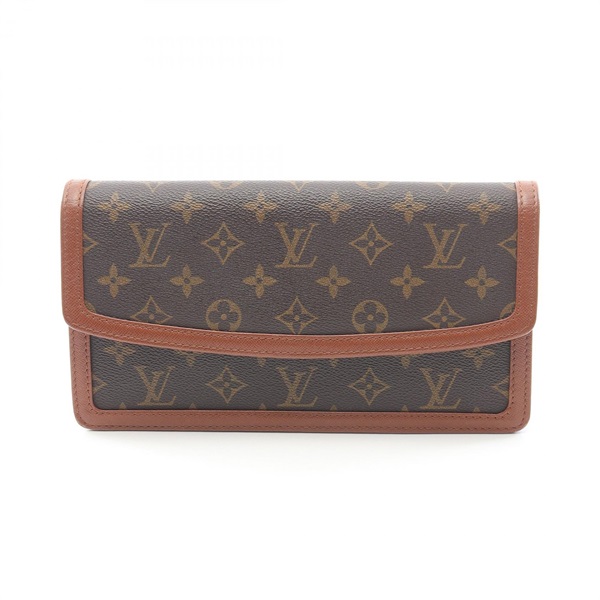 LOUIS VUITTON Pochette Dam PM Clutch Second Bag M51812 Monogram Used LV