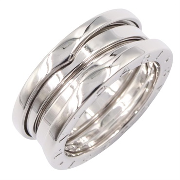 BVLGARI B-zero1 ring 3 bands #6 US size bague 18K White Gold Used