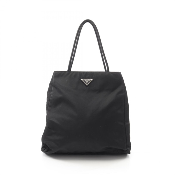 PRADA TESSUTO Tote Bag B8927 Nylon Black Used Women