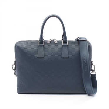 LOUIS VUITTON PDJ Porte-Documents Jour Business Bag N41327 Damier Leather Cosmos
