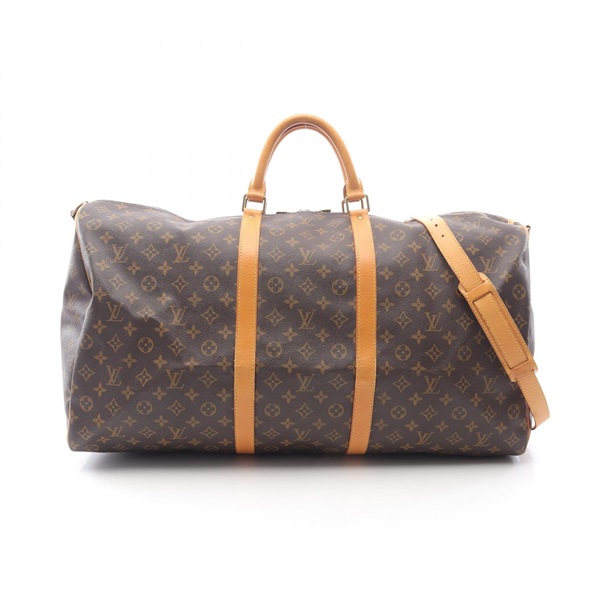 LOUIS VUITTON Keepall Bandouliere 60 Travel Duffle Bag Luggage M41412 Monogram