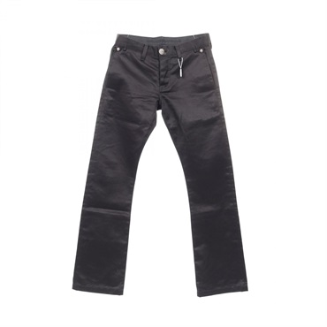 CHROME HEARTS cross ball button Chino pants #30 trousers cotton Black Used mens