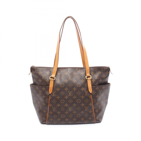 LOUIS VUITTON Totally MM Shoulder Tote Bag M56689 Monogram canvas Brown Used LV
