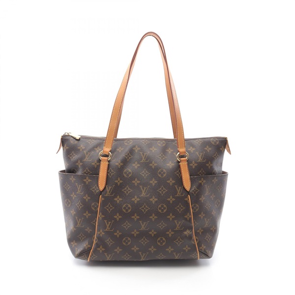 LOUIS VUITTON Totally MM Shoulder Tote Bag M56689 Monogram canvas Brown Used LV
