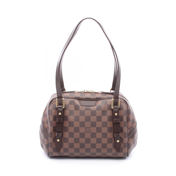 LOUIS VUITTON Rivington PM Shoulder Bag N41157 Damier canvas leather Ebene Used