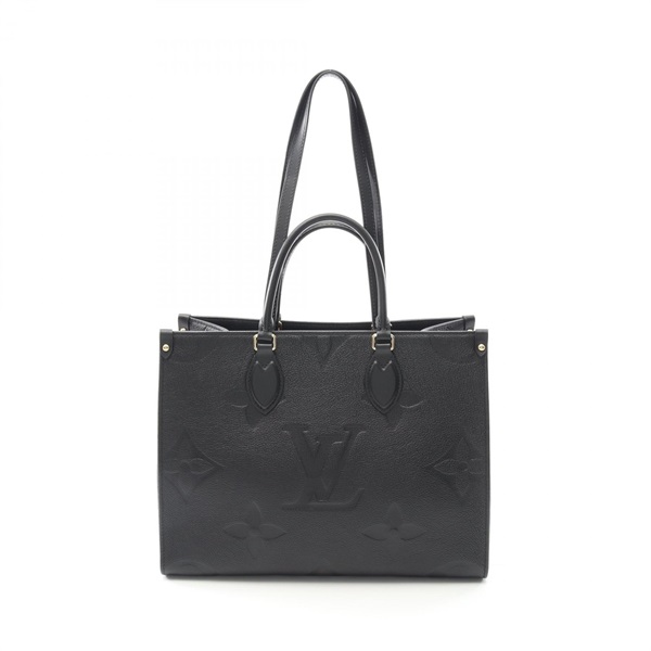 LOUIS VUITTON OnTheGo MM Shoulder Tote Bag M45595 Monogram Empreinte Leather LV