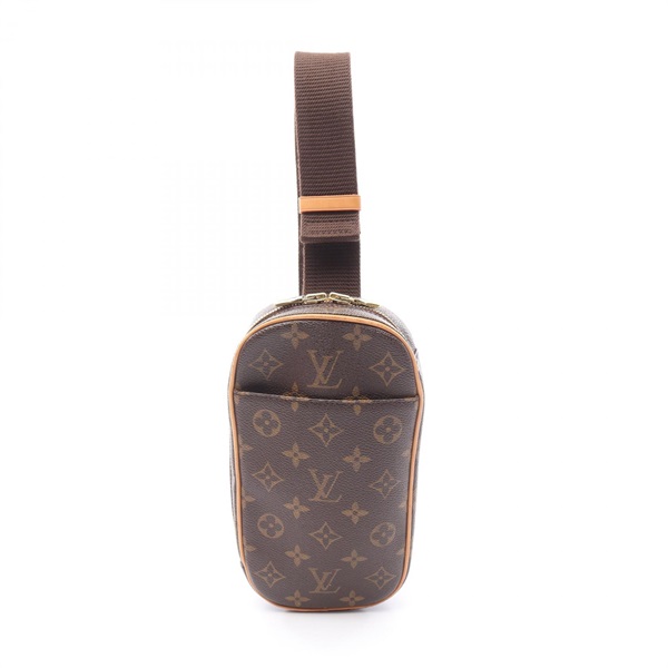 LOUIS VUITTON Pochette Gange Waist Bum bag M51870 Monogram canvas Used unisex