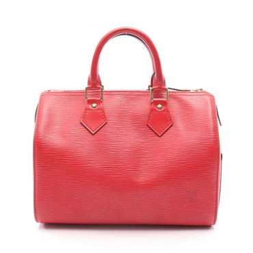 LOUIS VUITTON Speedy 25 Handbag M43017 Epi leather Castilian red Used Women LV