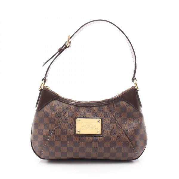 LOUIS VUITTON Thames PM Shoulder Bag N48180 Damier canvas Ebene Used Women LV
