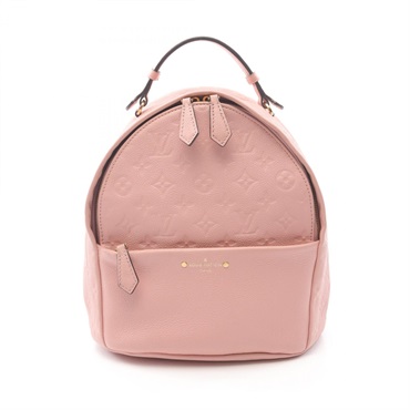 LOUIS VUITTON Sorbonne Rucksack Backpack M44019 Monogram leather Pink used Women