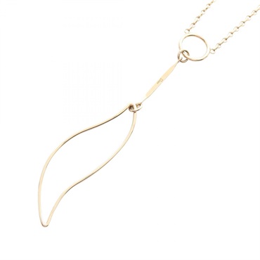 Christian Dior Long Necklace Pendant Gold Plated Used Women