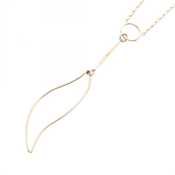 Christian Dior Long Necklace Pendant Gold Plated Used Women