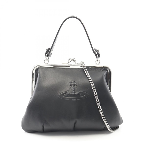 Vivienne Westwood Red Label GRANNY chain crossbody Bag 4B01000MWL001LN401 black