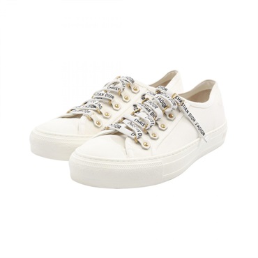 Dior Walk'n'Dior Sneakers Shoes canvas White Used Women size 41