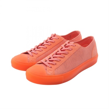 LOUIS VUITTON Tattoo Line Monogram sneakers Suede Fabric Orange Used mens size 7